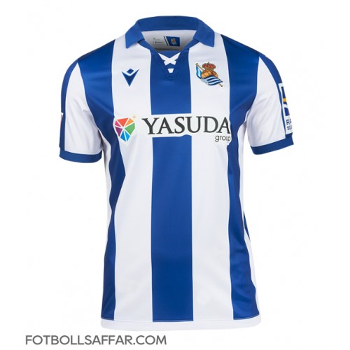 Real Sociedad Hemmatröja 2024-25 Kortärmad